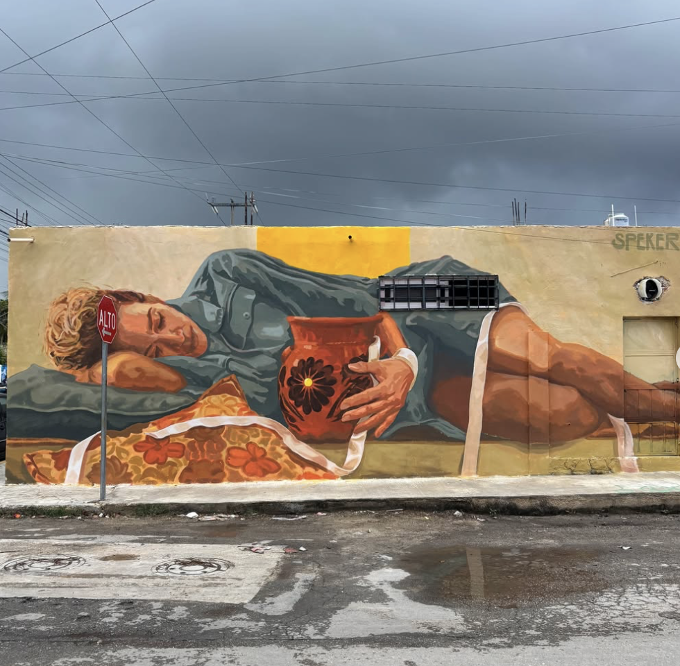 Claudia — mural by Speker in LADLE / Los Amigos de la Esquina, Tulum