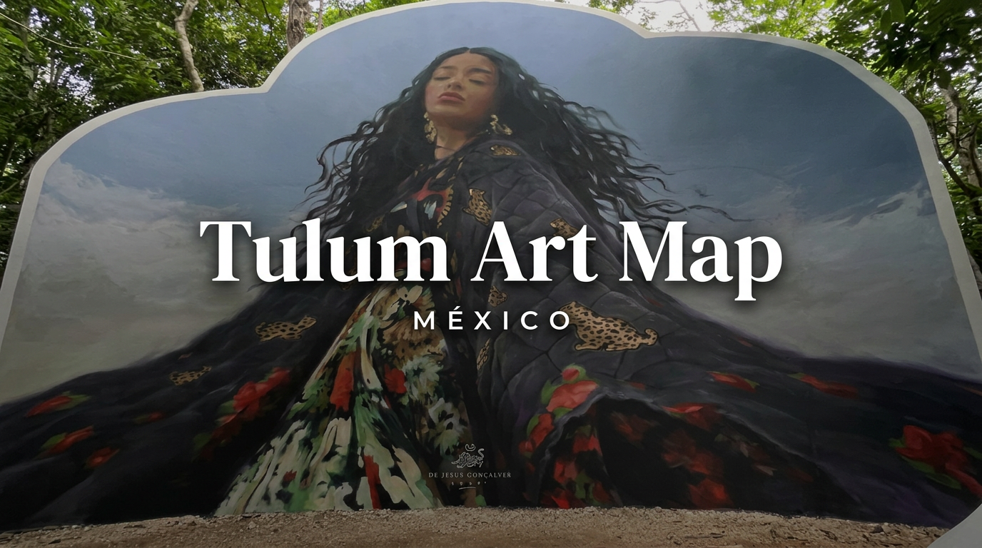 Tulum Art Map — Murals, Audio Guides & Private Art Tours